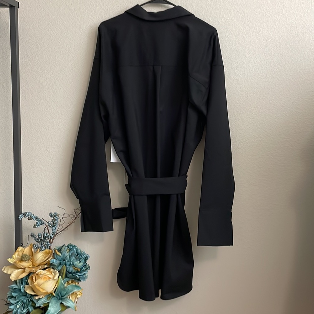 Good American Poplin Shirt Dress NWT - Picture 12 of 13
